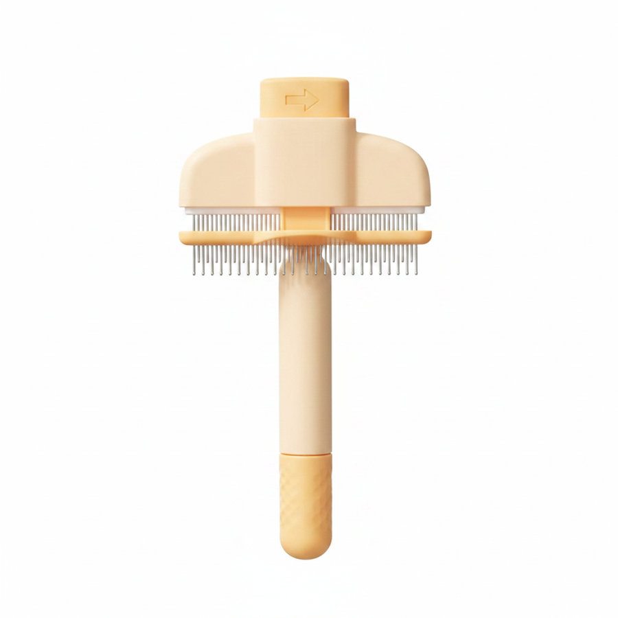 FurVeylo Pet Grooming Comb - white background product shot